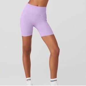 Alo Yoga Lavender Shorts